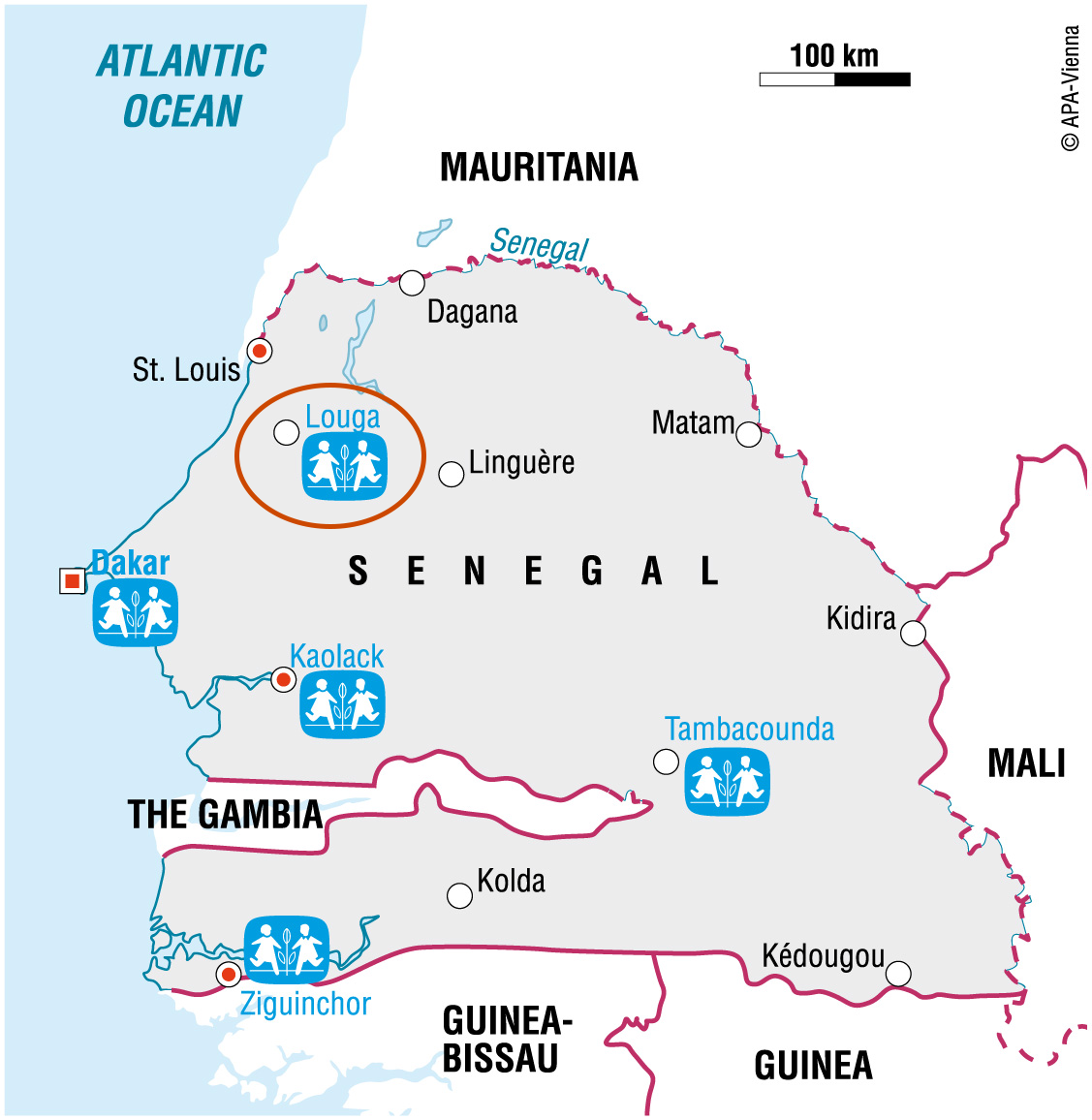 Soutien aux communautés de Louga SOS Villages d’Enfants Monde